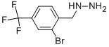 2-BROMO-4-TRIFLUOROMETHYL-BENZYL-HYDRAZINE CAS#: 887596-24-9