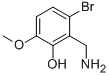 2-BROMO-5-METHOXY-6-HYDROXYBENZYLAMINE CAS#: 887596-91-0