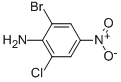 2-BROMO-6-CHLORO-4-NITROANILINE CAS#: 99-29-6