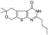 2-BUTYL-6,6-DIMETHYL-3,5,6,8-TETRAHYDRO-4H-PYRANO[4',3':4,5]THIENO[2,3-D]PYRIMIDIN-4-ONE CAS#: 91403-88-2