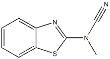 2-Benzothiazolecarbamonitrile,N-methyl-(7CI) CAS#: 92987-72-9