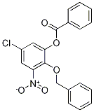 2-(Benzyloxy)-5-chloro-3-nitrophenyl-benzenecarboxylate CAS#: 891497-54-4