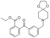 2-CARBOETHOXY-3'-[8-(1,4-DIOXA-8-AZASPIRO[4.5]DECYL)METHYL]BENZOPHENONE CAS#: 898761-56-3