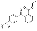 2-CARBOETHOXY-4'-(1,3-DIOXOLAN-2-YL)BENZOPHENONE CAS#: 898759-97-2