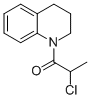 2-CHLORO-1-(3,4-DIHYDRO-2H-QUINOLIN-1-YL)-PROPAN-1-ONE CAS#: 91494-43-8