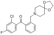 2-CHLORO-2'-[8-(1,4-DIOXA-8-AZASPIRO[4.5]DECYL)METHYL]-4-FLUOROBENZOPHENONE CAS#: 898756-39-3