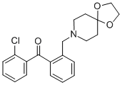 2-CHLORO-2'-[8-(1,4-DIOXA-8-AZASPIRO[4.5]DECYL)METHYL]BENZOPHENONE CAS#: 898756-22-4
