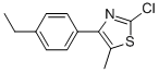 2-CHLORO-4-(4-ETHYLPHENYL)-5-METHYLTHIAZOLE CAS#: 91396-10-0