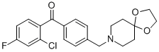 2-CHLORO-4'-[8-(1,4-DIOXA-8-AZASPIRO[4.5]DECYL)METHYL]-4-FLUOROBENZOPHENONE CAS#: 898758-19-5