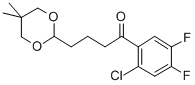 2'-CHLORO-4',5'-DIFLUORO-4-(5,5-DIMETHYL-1,3-DIOXAN-2-YL)BUTYROPHENONE CAS#: 898757-32-9