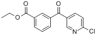 2-CHLORO-5-(3-ETHOXYCARBONYLBENZOYL)PYRIDINE CAS#: 890100-48-8