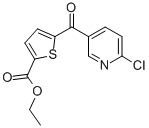2-CHLORO-5-(5-ETHOXYCARBONYL-2-THENOYL)PYRIDINE CAS#: 890100-50-2