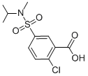 2-CHLORO-5-{[ISOPROPYL(METHYL)AMINO]SULFONYL}BENZOIC ACID CAS#: 92316-53-5