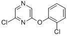 2-CHLORO-6-(2-CHLOROPHENOXY) PYRAZINE CAS#: 894416-99-0