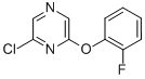 2-CHLORO-6-(2-FLUOROPHENOXY) PYRAZINE CAS#: 894416-94-5