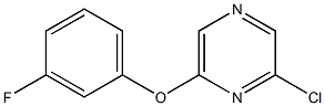 2-CHLORO-6-(3-FLUOROPHENOXY) PYRAZINE CAS#: 894416-95-6