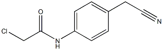 2-CHLORO-N-[4-(CYANOMETHYL)PHENYL]ACETAMIDE CAS#: 90772-87-5