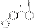 2-CYANO-4'-(1,3-DIOXOLAN-2-YL)BENZOPHENONE CAS#: 898759-92-7