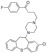 2-Chloro-11-[4-[3-(4-fluorobenzoyl)propyl]piperazino]-10,11-dihydrodibenzo[b,f]thiepin CAS#: 90061-59-9