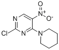 2-Chloro-5-nitro-4-(piperidin-1-yl)pyrimidine CAS#: 890094-60-7