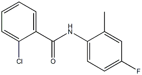 2-Chloro-N-(4-fluoro-2-Methylphenyl)benzaMide, 97% CAS#: 895665-46-0