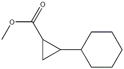 2-Cyclohexylcyclopropanecarboxylic acid methyl ester CAS#: 93257-18-2