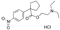 2-DIETHYLAMINOETHYL 1-(4-NITROPHENYL)CYCLOPENTANECARBOXYLATE HYDROCHLORIDE CAS#: 98636-73-8
