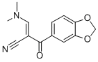 2-[(DIMETHYLAMINO)METHYLENE]-3-(3,4-METHYLENEDIOXYPHENYL)-3-OXO-PROPANENITRILE CAS#: 96219-78-2