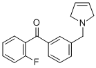 2-FLUORO-3'-(3-PYRROLINOMETHYL) BENZOPHENONE CAS#: 898749-23-0