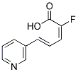 2-FLUORO-5-(3-PYRIDYL)PENTA(2-Z,4-E)DIENOIC ACID CAS#: 887355-36-4