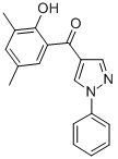 (2-HYDROXY-3,5-DIMETHYLPHENYL)(1-PHENYL-1H-PYRAZOL-4-YL)METHANONE CAS#: 93065-68-0