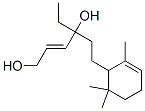 2-Hexene-1,4-diol, 4-ethyl-6-(2,6,6-trimethyl-2-cyclohexen-1-yl)-, cyclized CAS#: 90411-73-7