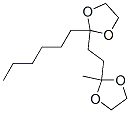 2-Hexyl-2'-methyl[2,2'-ethylenebis(1,3-dioxolane)] CAS#: 960-23-6