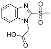 (2-METHANESULFONYL-BENZOIMIDAZOL-1-YL)-ACETIC ACID CAS#: 891450-28-5