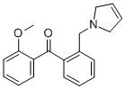 2-METHOXY-2'-(3-PYRROLINOMETHYL) BENZOPHENONE CAS#: 898762-85-1