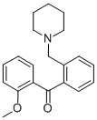 2-METHOXY-2'-PIPERIDINOMETHYL BENZOPHENONE CAS#: 898751-74-1