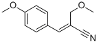 2-(METHOXYMETHYL)-3-(4-METHOXYPHENYL)ACRYLONITRILE CAS#: 90167-02-5