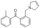 2-METHYL-2'-(3-PYRROLINOMETHYL) BENZOPHENONE CAS#: 898762-79-3