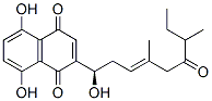 (2-METHYL-N-BUTYRYL)SHIKONIN CAS#: 92175-42-3