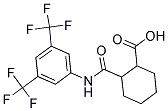 2-(N-(3,5-BIS(TRIFLUOROMETHYL)PHENYL)CARBAMOYL)CYCLOHEXANECARBOXYLIC ACID CAS#: 897519-70-9