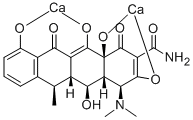 2-Naphthacenecarboxamide, 4-(dimethylamino)-1,4,4a,5,5a,6,11,12a-octahydro-3,5,10,12,12a-pentahydroxy-6-methyl-1,11-dioxo-, calcium salt (1:2), [4S-(4alpha,4aalpha,5alpha,5aalpha,6alpha,12aalpha)]- CAS#: 94088-85-4