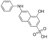 2-Naphthalenesulfonic acid, 4-hydroxy-6-(phenylamino)-, coupled with diazotized 2-methyl-5-nitrobenzenesulfonic acid-p-phenylenediamine reaction products, sodium salts CAS#: 91671-98-6