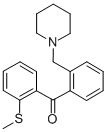 2-PIPERIDINOMETHYL-2'-THIOMETHYLBENZOPHENONE CAS#: 898752-01-7