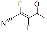 2-Pentenenitrile, 2,3-difluoro-4-oxo-, (E)- (9CI) CAS#: 91416-71-6