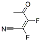 2-Pentenenitrile, 2,3-difluoro-4-oxo-, (Z)- (9CI) CAS#: 91416-72-7