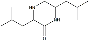 2-Piperazinone,3,6-diisobutyl-(7CI) CAS#: 91565-00-3