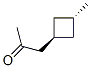 2-Propanone, 1-(3-methylcyclobutyl)-, trans- (9CI) CAS#: 90046-37-0