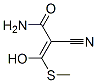 2-Propenamide,  2-cyano-3-hydroxy-3-(methylthio)- CAS#: 97242-60-9