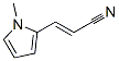 2-Propenenitrile,3-(1-methyl-1H-pyrrol-2-yl)-,(E)-(9CI) CAS#: 96238-37-8