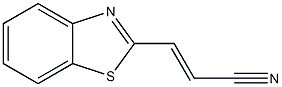 2-Propenenitrile,3-(2-benzothiazolyl)-(9CI) CAS#: 94663-46-4